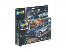 '58 Corvette Roadster Model SET 1:25 | 67037 REVELL