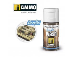 Acrylic Wash (Brown for Sand) | A.MIG 0707 AMMO