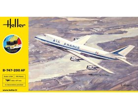 Boeing 747 Jumbo Jet B-747-200 AF (Starter Kit) 1:125 | 56459 HELLER