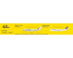 Boeing 747 Jumbo Jet B-747-200 AF (Starter Kit) 1:125 | 56459 HELLER