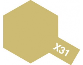 Farba akrylowa - X-31 TITANIUM GOLD - 81531 Tamiya