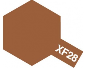 Farba akrylowa - XF-28 DARK COPPER - 81728 Tamiya