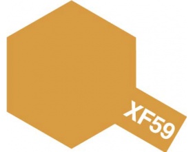 Farba akrylowa XF-59 YELLOW DESERT 23ml Tamiya 81359