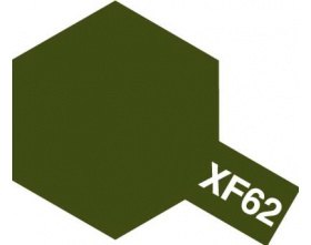 Farba akrylowa - XF-62 OLIVE DRAB - 81762 Tamiya