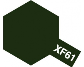 Farba Emalia XF-61 DARK GREEN 10ml - Tamiya 80361