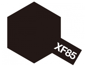 Farba akrylowa - XF-85 RUBBER BLACK - 81785 Tamiya