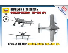 Focke Wulf Fw 190A-4 1:72 montaż bezklejowy | Zvezda 7304