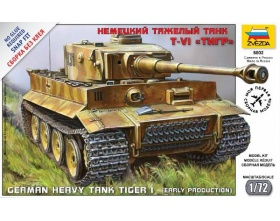 German Heavy Tank Tiger I 1:72 | Zvezda 5002