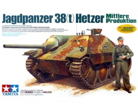 German TD Hetzer Mid Product. 1:35 | 35285 TAMIYA