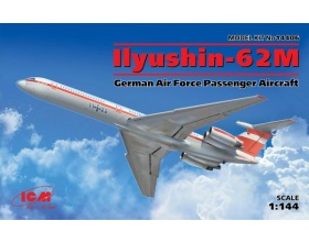 Ilyushin-62M, German Air Force Passenger Aircraft 1:144 | ICM 14406