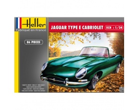 Jaguar Type E l8 OTS Cabrio 1:24 | Heller 80719