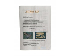 ACRO 3D KIT - model halowy z pianki EPP