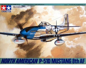 North American P-51D Mustang 8th AF 1:48 | Tamiya 61040