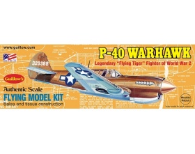 P-40 Warhawk 419mm - 501 Guillow