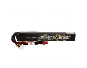 Pakiet LiPo Airsoft 1500mAh 7,4V 2S 25C, Dean T | GENS ACE