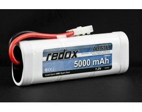 Pakiet NiMH 5000mAh 7,2V | REDOX