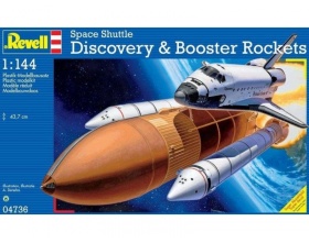 Prom kosmiczny Space Shuttle Discovery 1:144 | Revell 04736