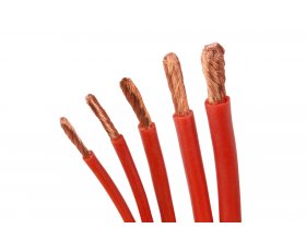 Przewód / kabel silikonowy 1,0 mm2 - czerwony - 1mb