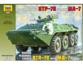Russian Personel Carrier BTR-70 with MA-7 turret 1:35 | Zvezda 3587