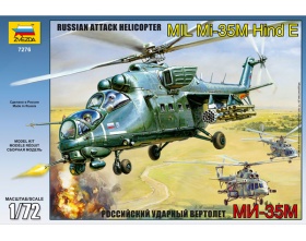  Soviet attack helicopter MIL Mi-35 1:72 | Zvezda 7276