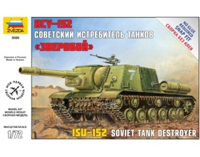 Soviet Tank Destroyer ISU-152 1:72 | Zvezda 5026