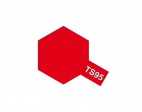 TS-95 Pure Metallic Red Spray 100ml | Tamiya 85095