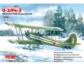 U-2/Po-2, WWII Soviet Multi-Purpose Aircraft 1:48 | ICM 48251