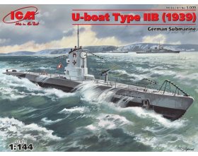 U-Boat Type IIB (1939) German Submarine 1:144 | S009 ICM