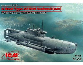 U-Boat XXVIIIb Seehund 1:72 | S007 ICM