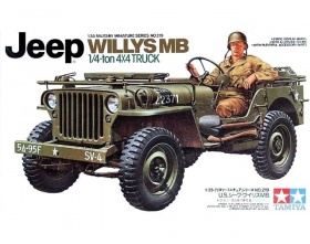 US Jeep Willys MB 1/4 Ton Truck 1:35 | Tamiya 35219