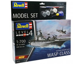 US Navy Assault Carrier Wasp Class (model set) 1:700 | 65178 REVELL