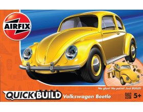 VW Beetle Yellow (Quickbuild) | Airfix J6023