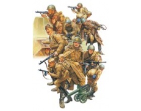 WWII Russian Infantry and Tank Crew Set 1:48 | Tamiya 32521