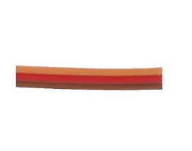 Przewód/Kabel trójżyłowy serwa - 3 x 0,14 mm2 / 1mb.