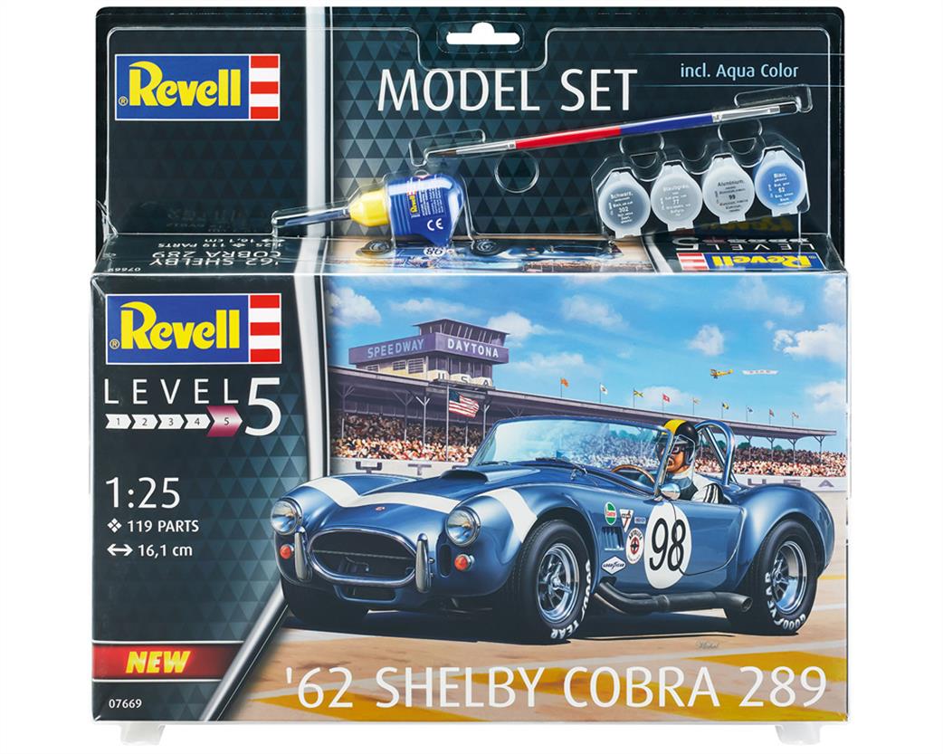\'62 AC Shelby Cobra 289 (model set) 1:25 | Revell 67669