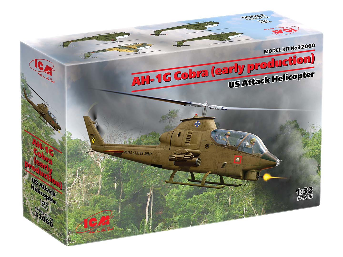 AH-1G Cobra (early production) 1:32 | ICM 32060