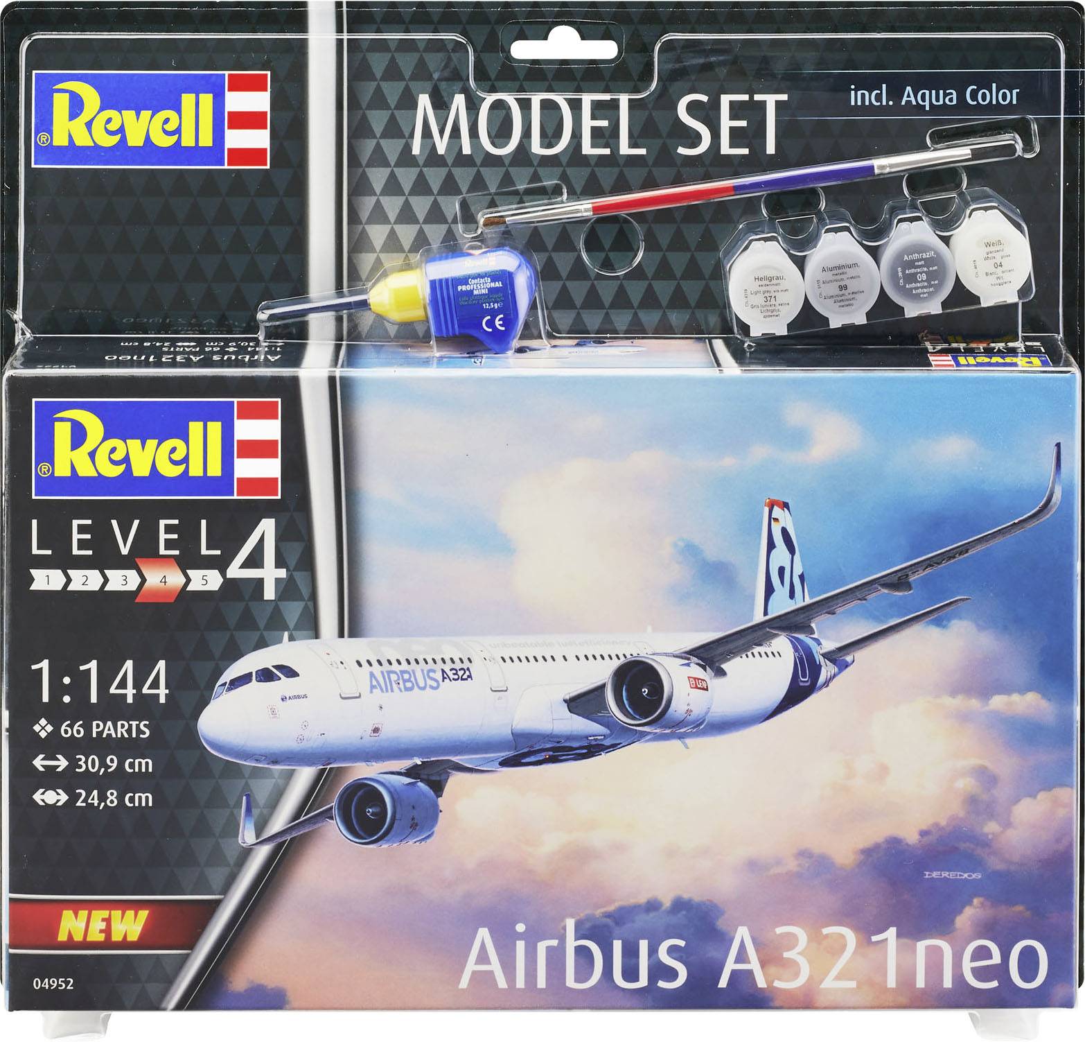 Airbus A321neo (model set) 1:144 | 64952 REVELL