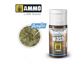 Akrylowy Wash (brąz - ciemna żółć) | A.MIG-0700 AMMO