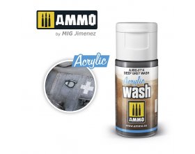 Akrylowy Wash (ciemnoszary) | A.MIG-0714 AMMO