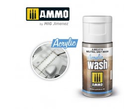 Akrylowy Wash (szary) | A.MIG-0710 AMMO