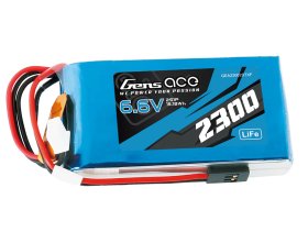 Akumulator LiFe 2300mAh 6,6V 2S1P 1C TX Futaba | GEA23002STXF GENS ACE