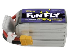 Akumulator LiPo 1550mAh 22,2V 100C 6S1P XT60 FunFly | TAA15506S10X6 GENS ACE & TATTU