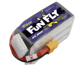 Akumulator LiPo 1550mAh 22,2V 100C 6S1P XT60 FunFly | TAA15506S10X6 GENS ACE & TATTU