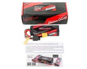 Akumulator LiPo 2200mAh 7,4V 60C 2S1P XT60 Hardcase GRP-76 G-Tech | GEA222S60X76GT GENS ACE