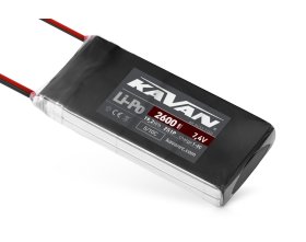Akumulator LiPo 2600mAh 7,4V 5/10C 2S1P Hitec Aurora 9/9X | KAV33.7150 KAVAN