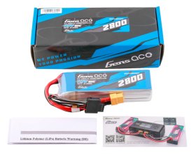 Akumulator LiPo 2800mAh 11,1V 60C 3S1P XT60 G-Tech | GEA283S60X6GT GENS ACE