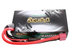 Akumulator LiPo 4000mAh 7,4V 60C 2S2P Dean-T G-Tech Bashing Hard Case |  GEA402S60D48GT GENS ACE