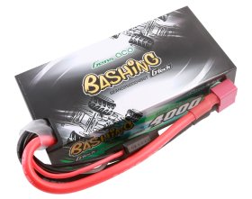 Akumulator LiPo 4000mAh 7,4V 60C 2S2P Dean-T G-Tech Bashing Hard Case |  GEA402S60D48GT GENS ACE