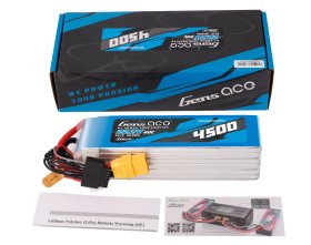 Akumulator LiPo 4500mAh 22,2V 60C 6S1P XT90 G-Tech | GEA6S4560X9GT GENS ACE