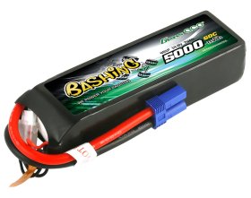 Akumulator LiPo 5000mAh 14,8V 60C 4S1P EC5 Bashing | GEA50004S60E5 GENS ACE